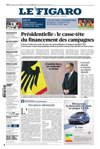 Le Figaro du Mercredi 6 Mai 2026