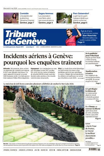 Tribune de Genève - 6 Mai 2026
