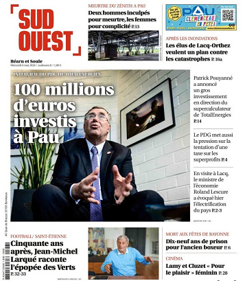 Sud Ouest (10 Éditions) Du Mercredi 6 Mai 2026