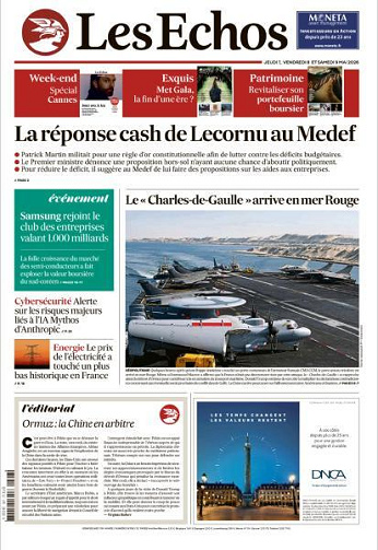 Les Echos - 7-9 Mai 2026