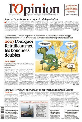 L’Opinion - 7-8 Mai 2026