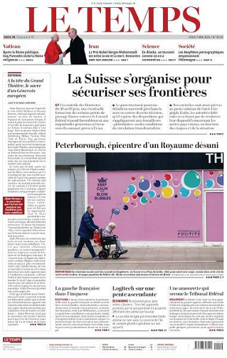 Le Temps - 7 Mai 2026