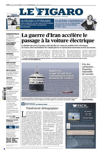 Le Figaro du Jeudi 7 Mai 2026