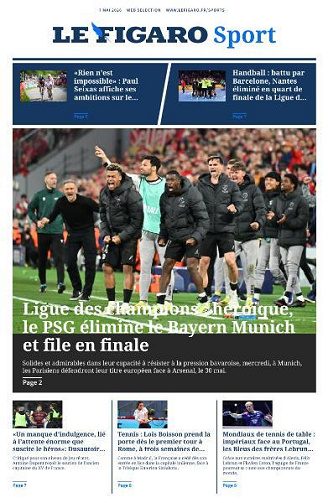 Le Figaro Sport - 7 Mai 2026