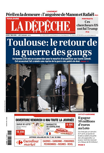 La Dépêche du Midi (16 Éditions) Du Jeudi 7 Mai 2026