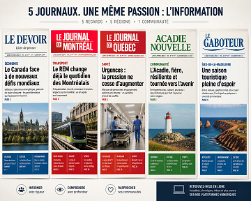 Pack journaux canadiens du jeudi 07 mai 2026
