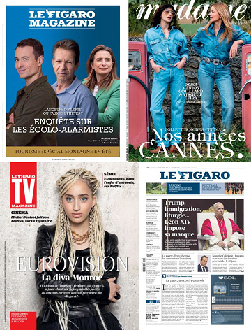 Pack Le Figaro et ses 3 suppléments - 8 Mai 2026
