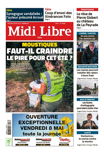 Midi Libre (14 Éditions) Du Vendredi 8 Mai 2026