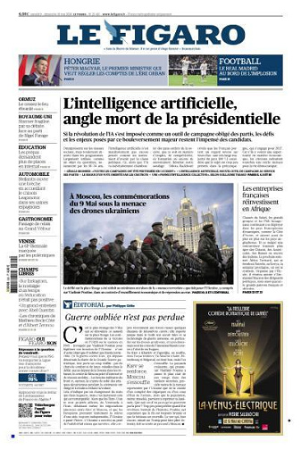Le Figaro du Samedi 9 et Dimanche 10 Mai 2026