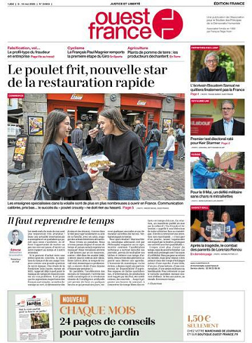 Ouest-France Édition France - 9-10 Mai 2026