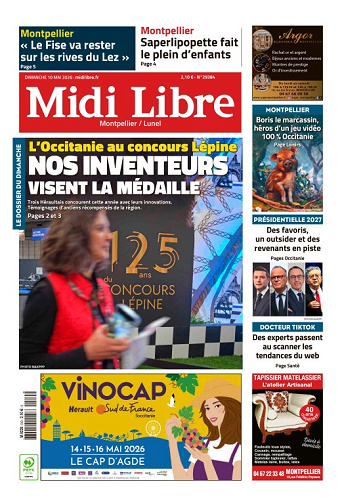 Midi Libre (14 Éditions) Du Dimanche 10 Mai 2026