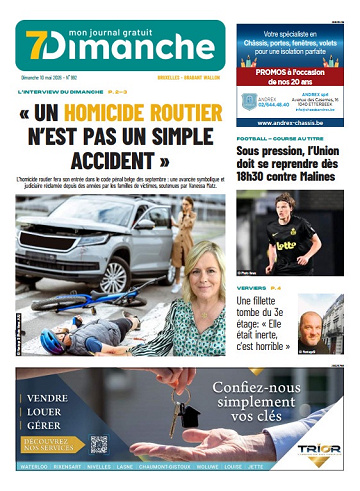 Pack Journaux Belges Du Dimanche 10 Mai 2026