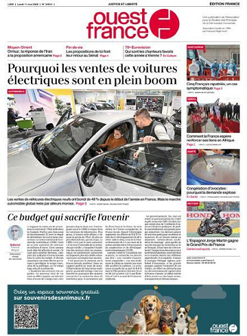 Ouest-France Édition France - 11 Mai 2026