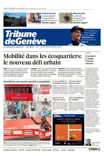 Tribune de Genève - 11 Mai 2026