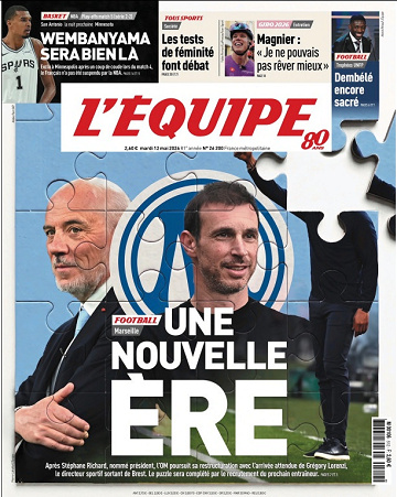 L’Équipe Du Mardi 12 Mai 2026