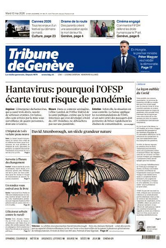 Tribune de Genève - 12 Mai 2026