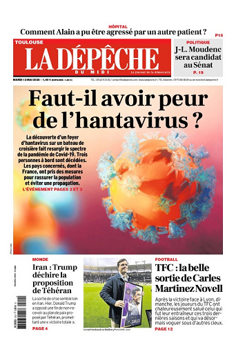 La Dépêche du Midi (16 Éditions) Du Mardi 12 Mai 2026
