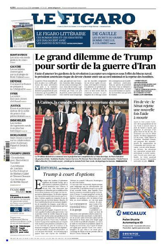 Le Figaro du Mercredi 13 Mai 2026
