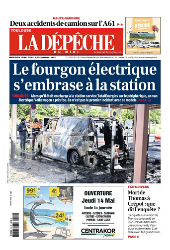 La Dépêche du Midi (16 Éditions) Du Mercredi 13 Mai 2026