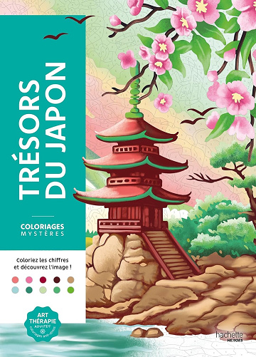 Coloriages mystères Trésors du Japon: Coloriez les chiffres et découvrez l'image - Christophe-Alexis Perez (2026)