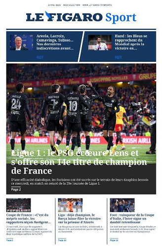 Le Figaro Sport - 14 Mai 2026
