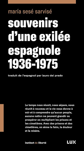 María Sesé Sarvisé - Souvenirs d'une exilée espagnole 1936-1975 (2026)
