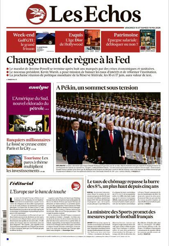 Les Echos - 15-16 Mai 2026