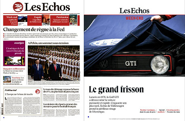 Pack Les Echos + Les Echos Week-end - 15 Mai 2026