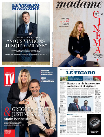 Pack Le Figaro et ses 3 suppléments - 15 Mai 2026