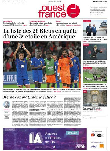 Ouest-France Édition France - 15 Mai 2026