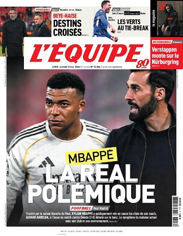 L’equipe du Samedi 16 Mai 2026