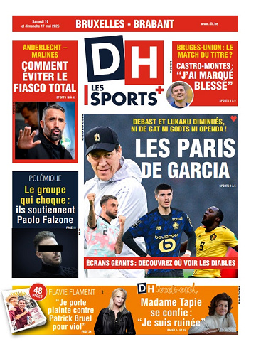 Journaux Belges Du Samedi 16 Mai 2026
