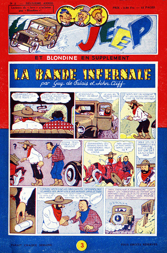 Jeep et Blondine - Tome 03