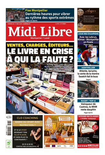 Midi Libre (14 Éditions) Du Dimanche 17 Mai 2026