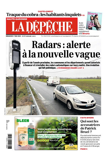 La Dépêche du Midi (16 Éditions) Du Dimanche 17 Mai 2026