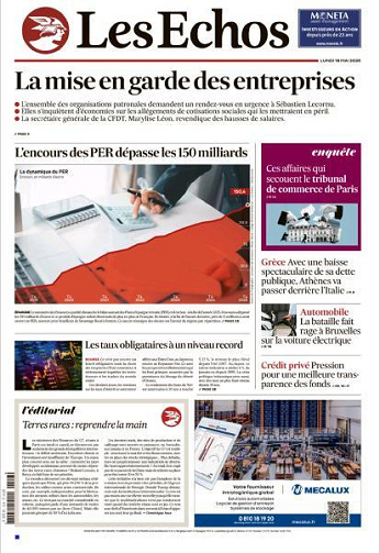 Les Echos - 18 Mai 2026