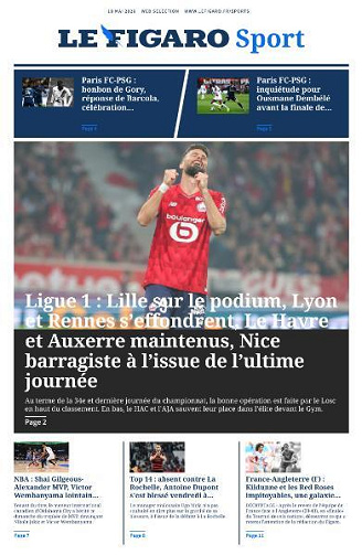 Le Figaro Sport - 18 Mai 2026