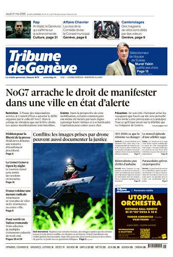Tribune de Genève - 21 Mai 2026