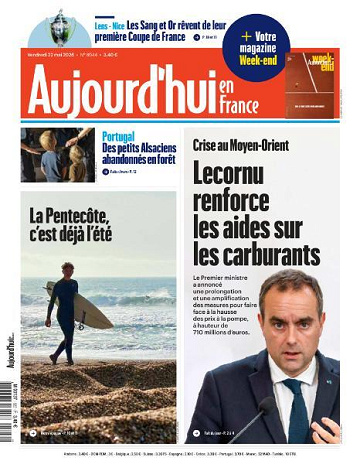 Aujourd’hui en France - 22 Mai 2026