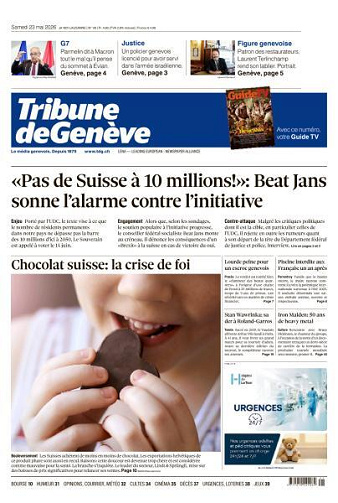 Tribune de Genève - 23 Mai 2026