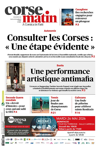 Corse Matin - 25 Mai 2026