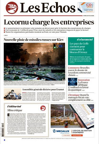 Les Echos - 26 Mai 2026