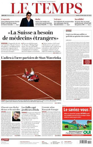 Le Temps - 26 Mai 2026