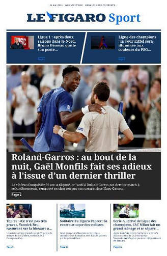 Le Figaro Sport - 26 Mai 2026
