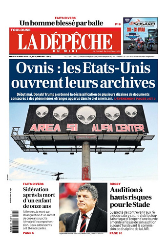 La Dépêche du Midi (16 Éditions) Du Mardi 26 Mai 2026