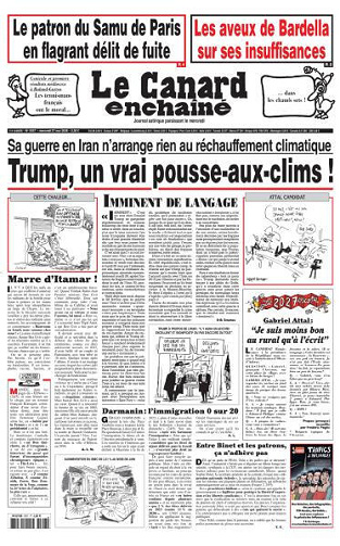 Le Canard enchaîné - 27 Mai 2026