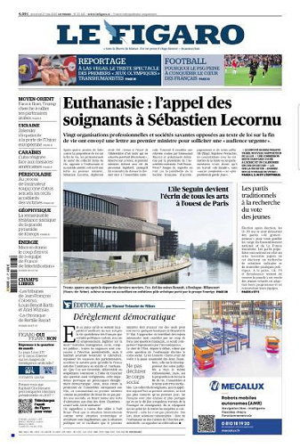 Le Figaro du Mercredi 27 Mai 2026
