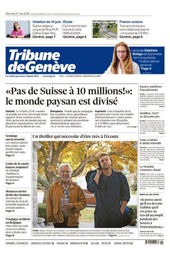 Tribune de Genève - 27 Mai 2026