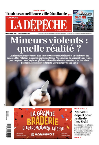 La Dépêche du Midi (16 Éditions) Du Jeudi 28 Mai 2026