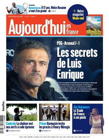 Aujourd’hui en France - 29 Mai 2026